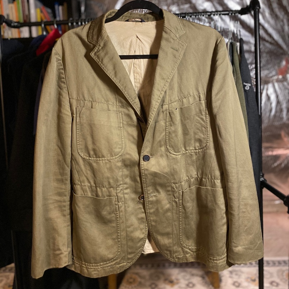 Olive green blazer